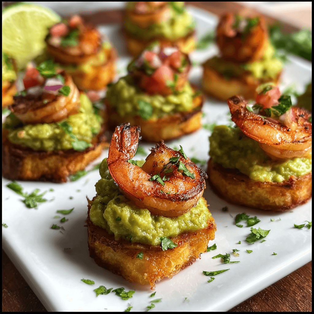 Shrimp Guacamole Bites | A Flavorful Appetizer for All Occasions