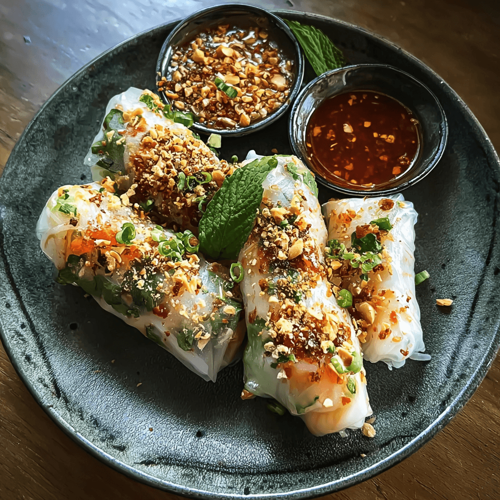 Rice Paper Noodle Rolls: Crispy, Flavorful, and Quick