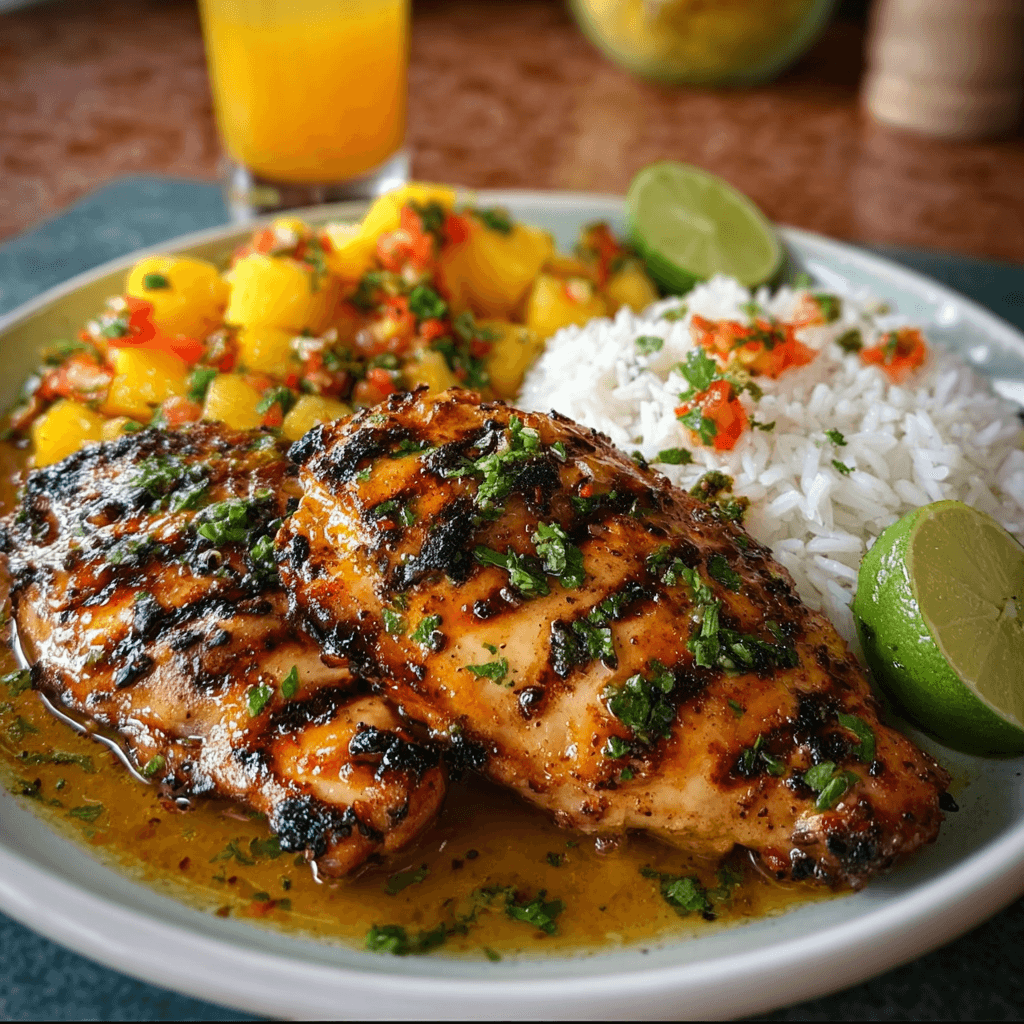 Key West Grilled Chicken with Citrus Marinade