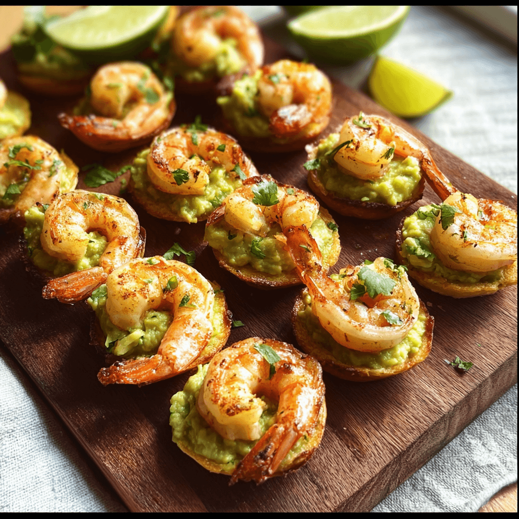 Shrimp Guacamole Bites: A Flavorful Twist