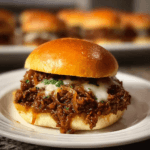 French Onion Beef Sloppy Joes | A Flavorful Sandwich Sensation