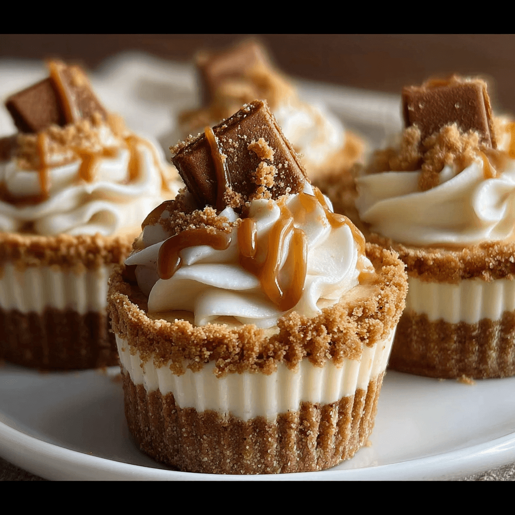 Easy No Bake Biscoff Cheesecake Cups for Busy Sweet-Tooths
