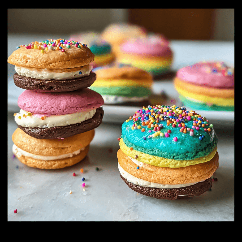 Rainbow Whoopie Pies That Taste Like Childhood Magic