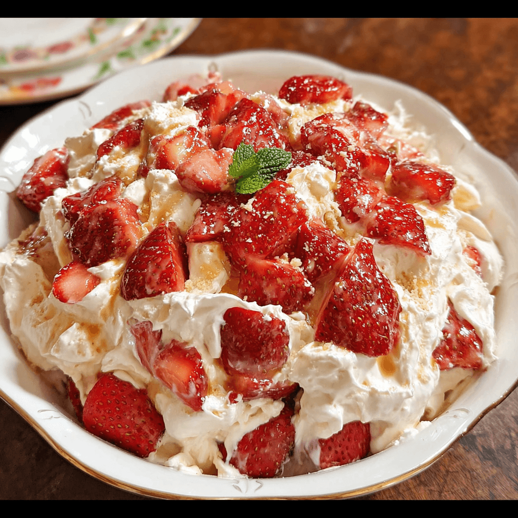 Strawberry Cheesecake Salad: Spring’s Creamiest Cold Dish