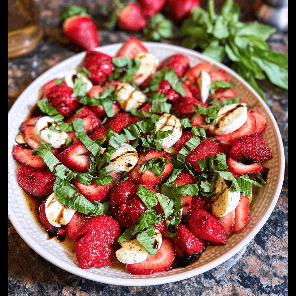 Strawberry Caprese Salad: Fresh Twist on a Classic