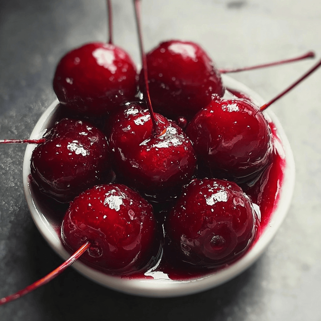Red Candied Cherries: A Sweet Treat