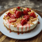Strawberry Crunch Cheesecake | A Perfect Dessert Delight 3 Strawberry Crunch Cheesecake | A Perfect Dessert Delight
