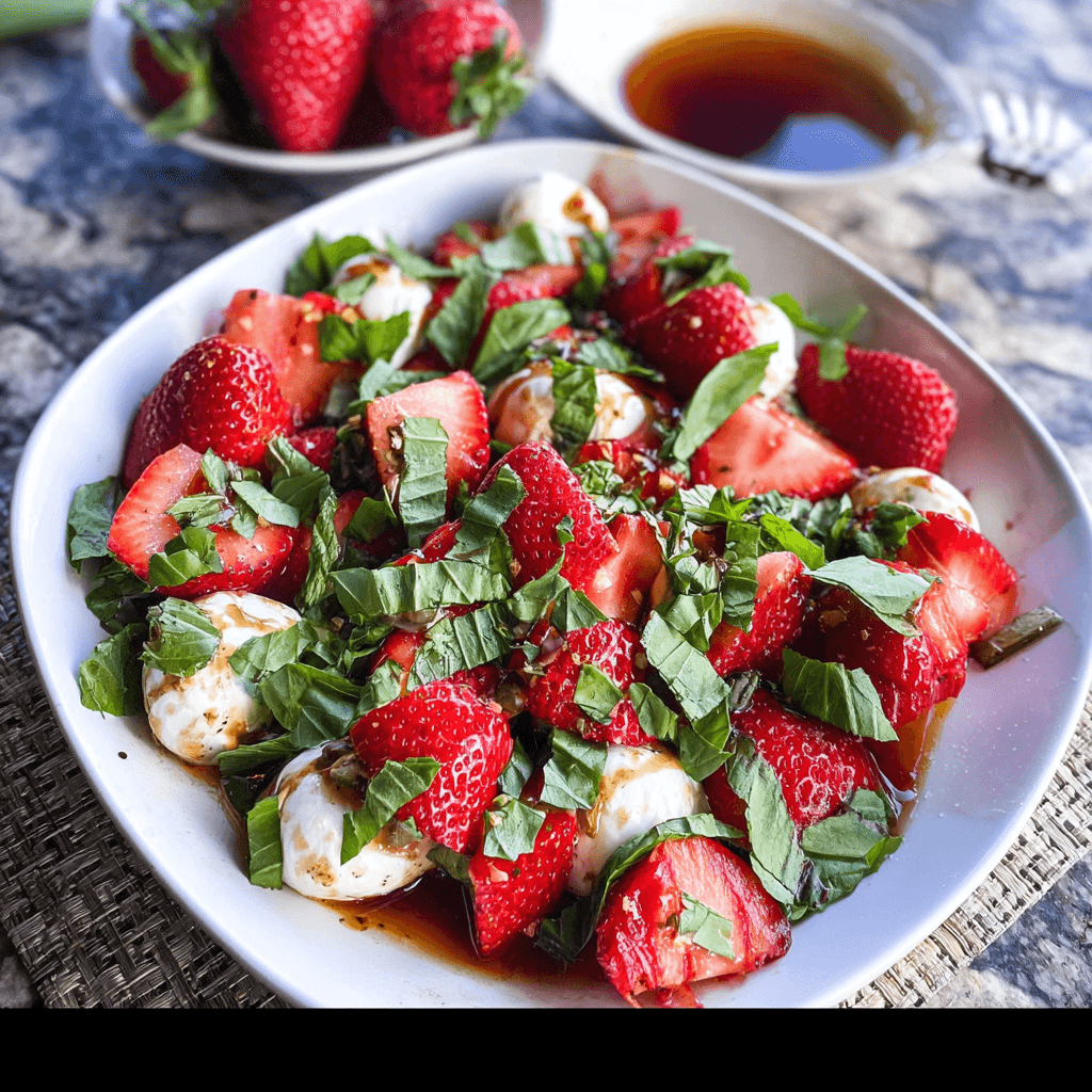 Strawberry Caprese Salad: Fresh Twist on a Classic