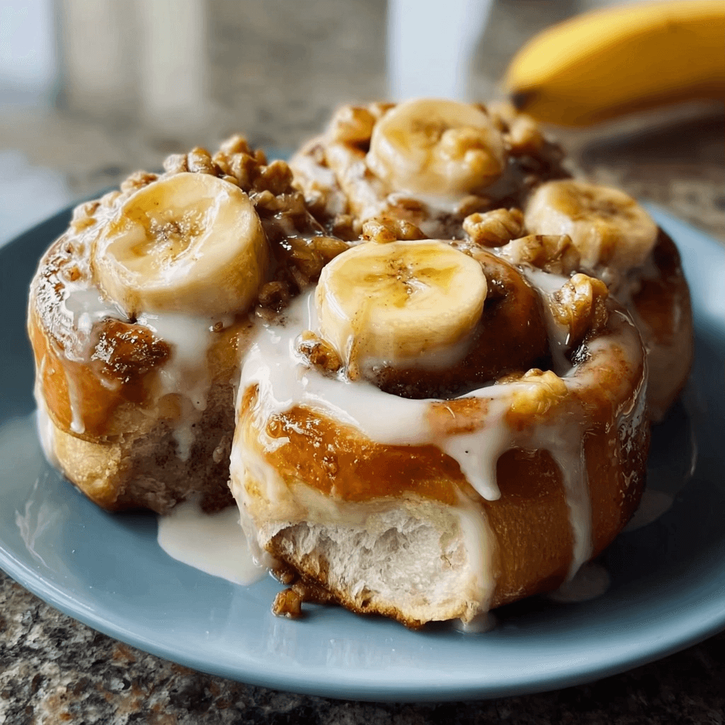 Banana Pudding Cinnamon Rolls Recipe