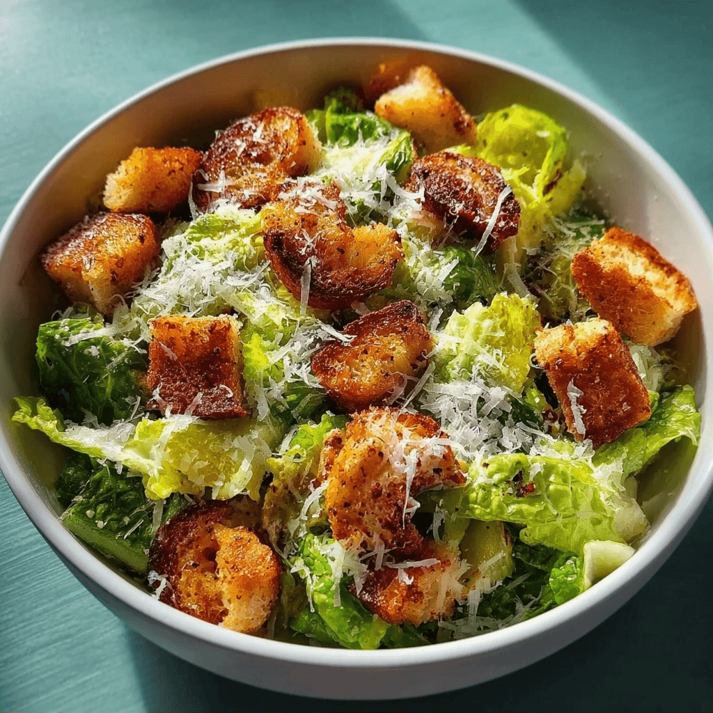 Caesar Salad with Blackened Shrimp