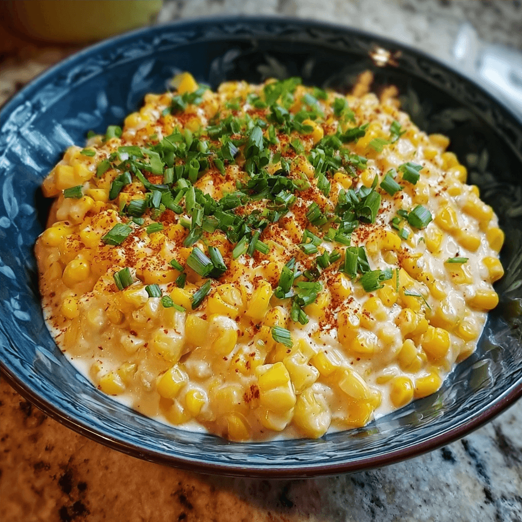 Louisiana Creamed Corn Maque Choux Recipe