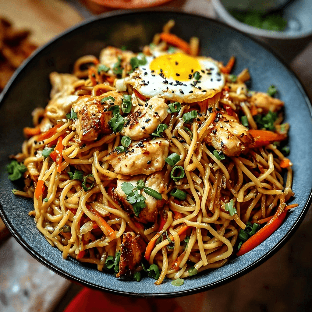 Yakisoba Chicken Stir-Fry: Quick, Flavorful, Family-Favorite