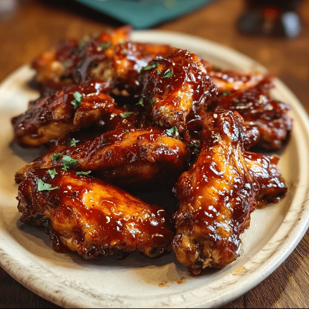 Baked BBQ Hennessy Wings: A Flavorful Crispy Treat