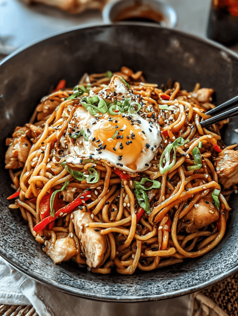 Yakisoba Chicken: Quick, Flavorful Stir-Fry Recipe