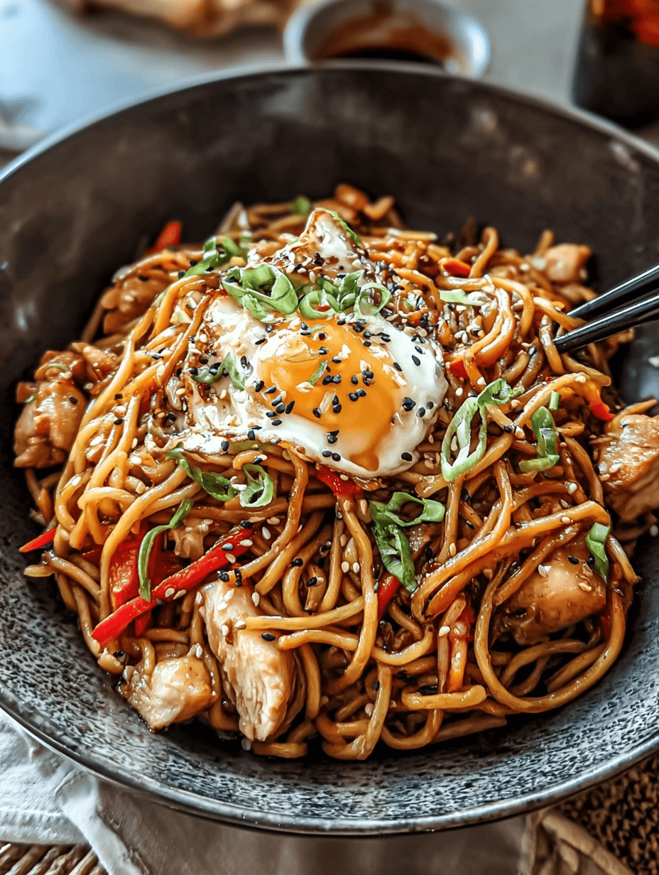 Yakisoba Chicken: Quick, Flavorful Stir-Fry Recipe 2 Yakisoba Chicken: Quick, Flavorful Stir-Fry Recipe