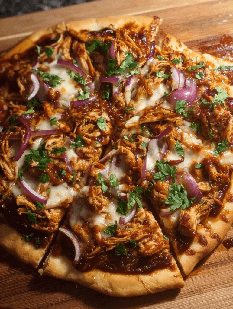 Barbecue Chicken Pizza: A Smoky, Cheesy Delight