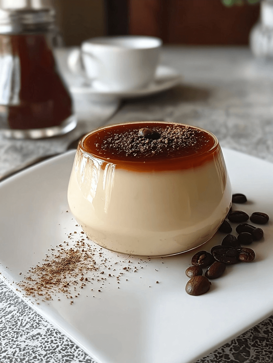 Coffee Panna Cotta Dessert Recipe 1 Coffee Panna Cotta Dessert Recipe