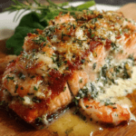 Shrimp Stuffed Salmon Baked to Perfection 3 Shrimp Stuffed Salmon Baked to Perfection