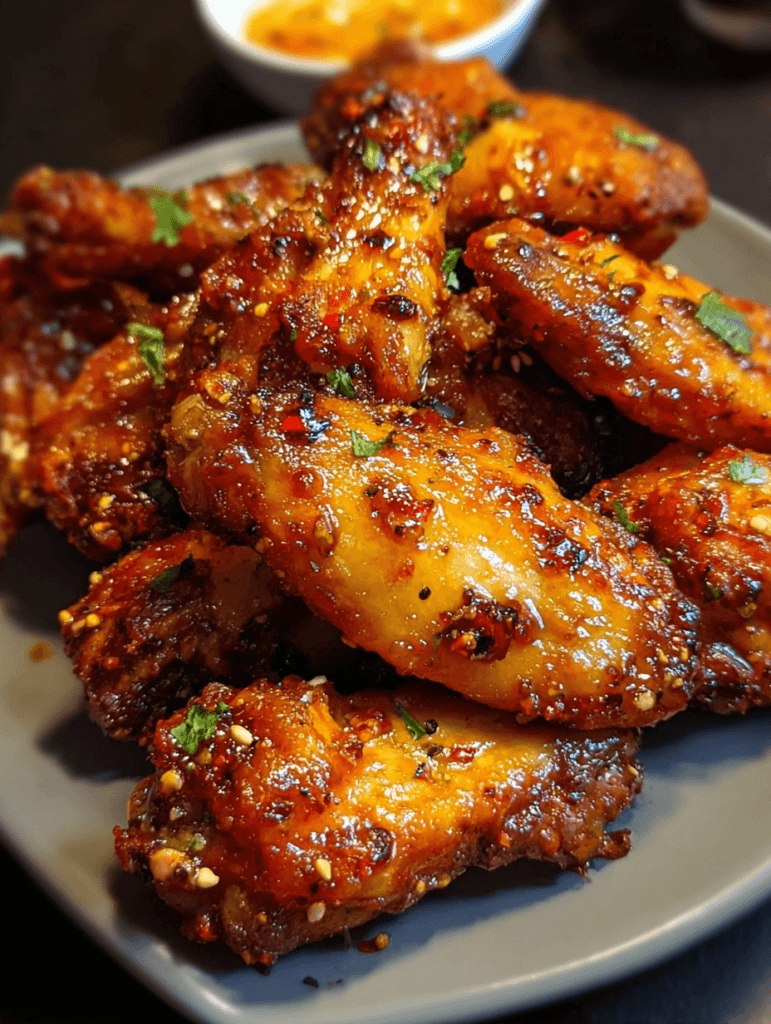 Spicy Baked Chicken Wings for Crispy Flavor Explosions