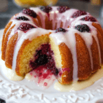 Lemon Blackberry Bundt Cake Recipe