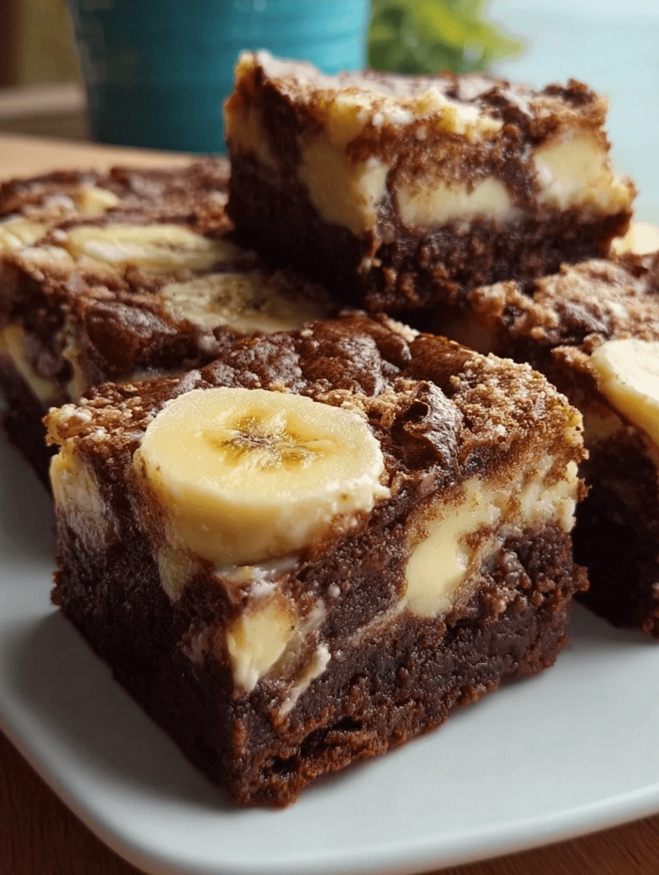 Banana Pudding Brownies: A Family-Friendly Dessert Delight 2 Banana Pudding Brownies: A Family-Friendly Dessert Delight