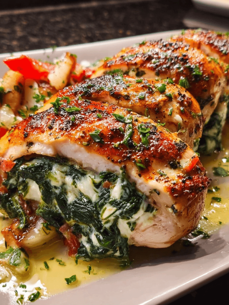 Spinach Stuffed Chicken Breast for Busy Weeknights