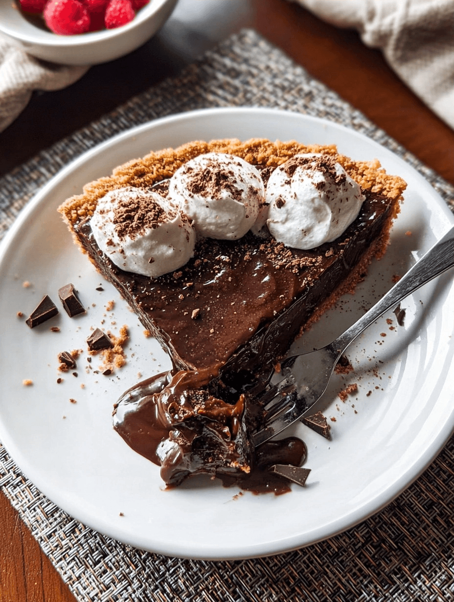 Chocolate Pudding Pie: A Classic Sweet Treat 2 Chocolate Pudding Pie: A Classic Sweet Treat