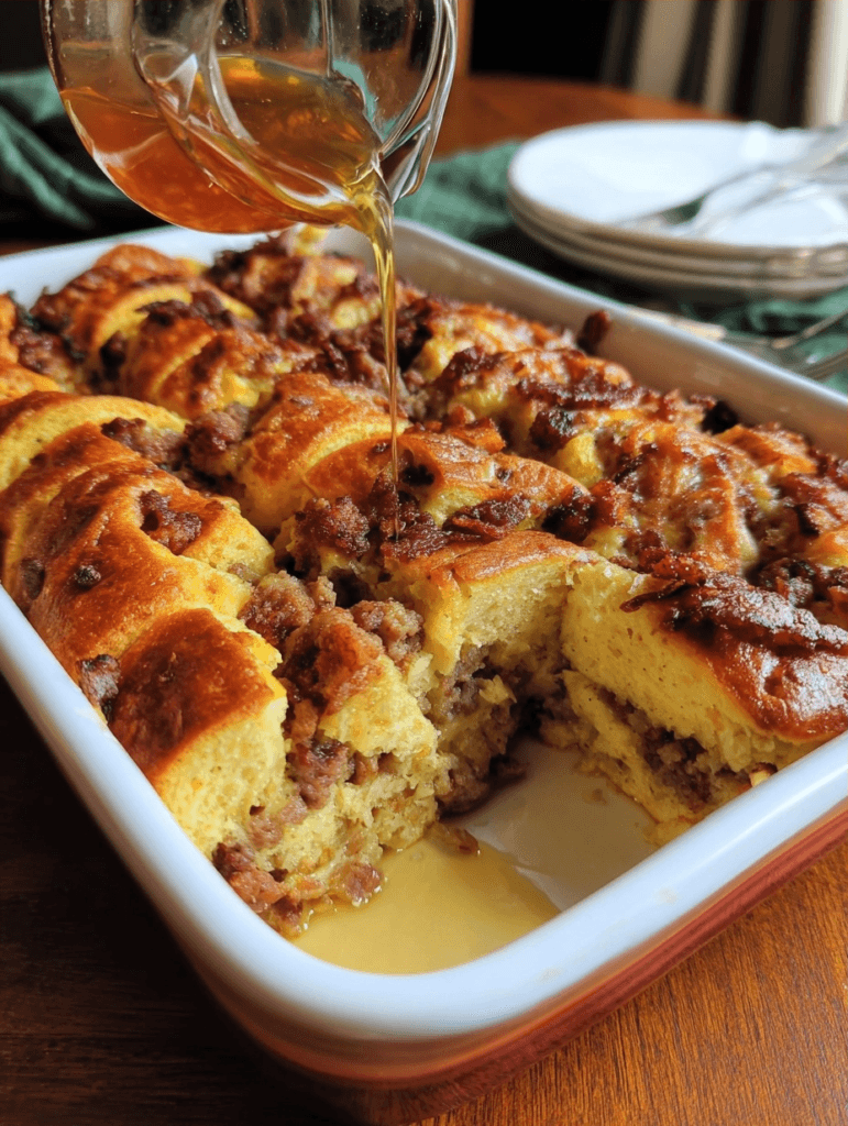 Pancake Sausage Casserole: A Breakfast Favorite