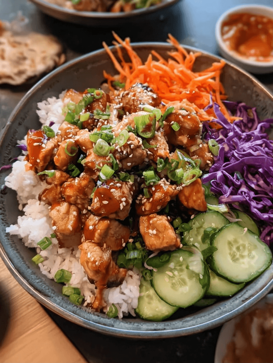 Bang Bang Chicken Bowl: A Crispy, Creamy Comfort 2 Bang Bang Chicken Bowl: A Crispy, Creamy Comfort