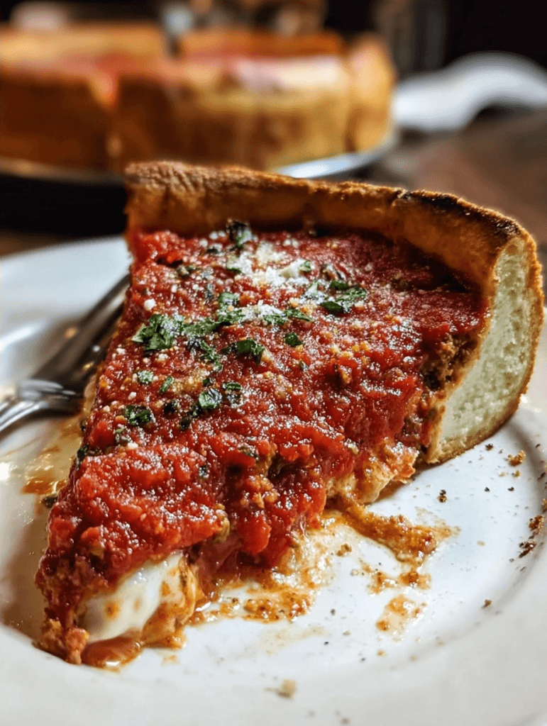 Chicago-Style Deep Dish Pizza Recipe