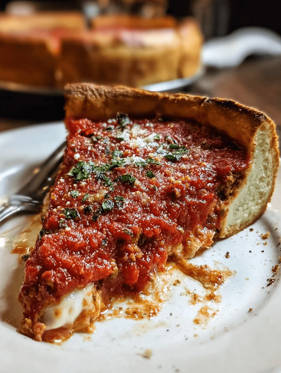 Chicago-Style Deep Dish Pizza Recipe 2 Chicago-Style Deep Dish Pizza Recipe