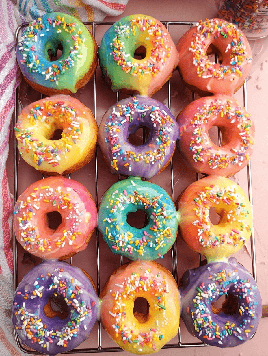 Rainbow Donuts That Bring Joy and Color to Your Day 2 Rainbow Donuts That Bring Joy and Color to Your Day