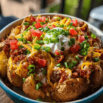 Loaded Southwest Potato Bowls Recipe with Savory Toppings 3 Loaded Southwest Potato Bowls Recipe with Savory Toppings