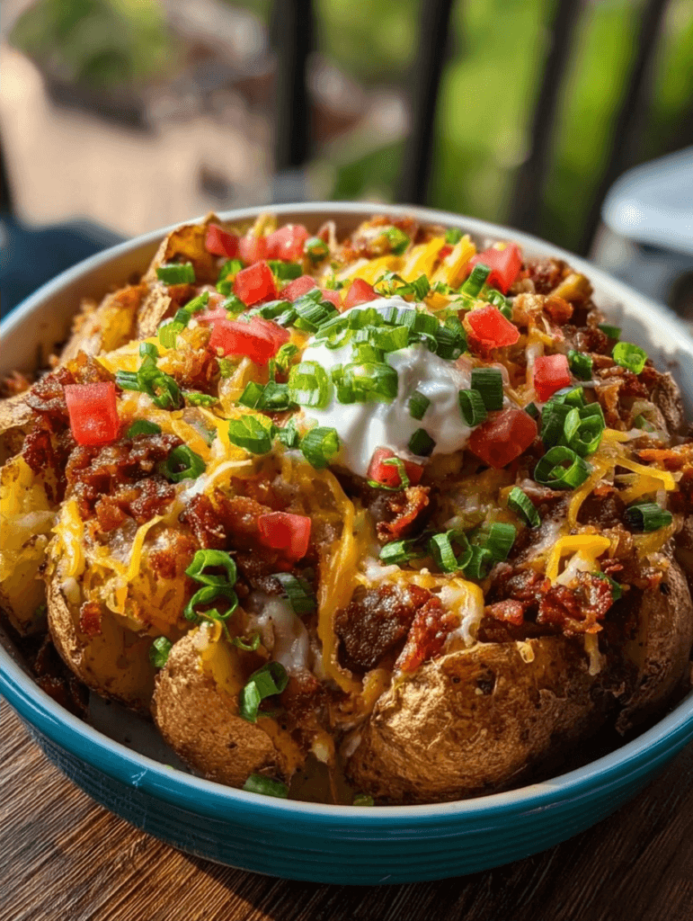 Loaded Southwest Potato Bowls Recipe with Savory Toppings