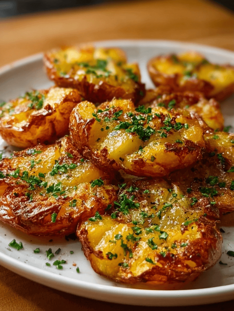 Crispy Smashed Potatoes: A Simple Recipe for Perfect Crunch