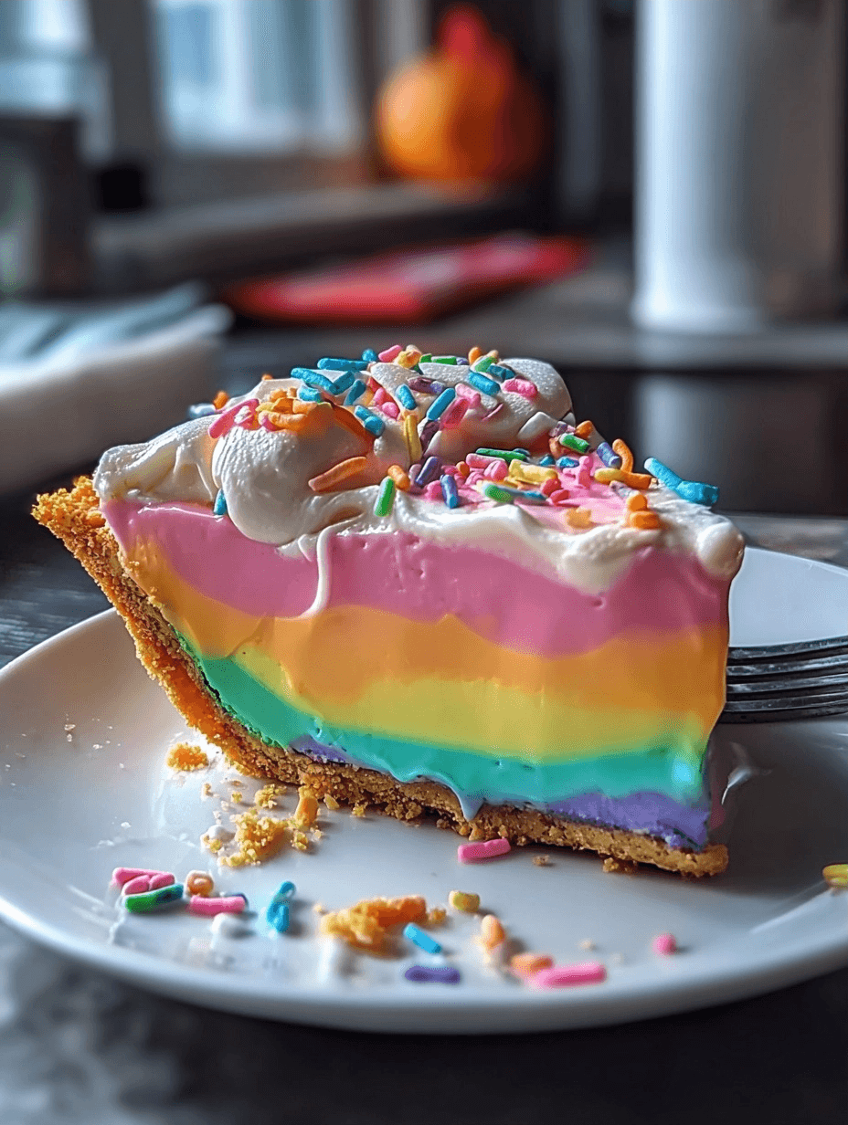Magical Easy Rainbow Pie: A Quick, Vibrant Dessert for All Occasions 2 Magical Easy Rainbow Pie: A Quick, Vibrant Dessert for All Occasions