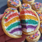 Rainbow Cookie Sandwiches: A Sweet Treat 3 Rainbow Cookie Sandwiches: A Sweet Treat