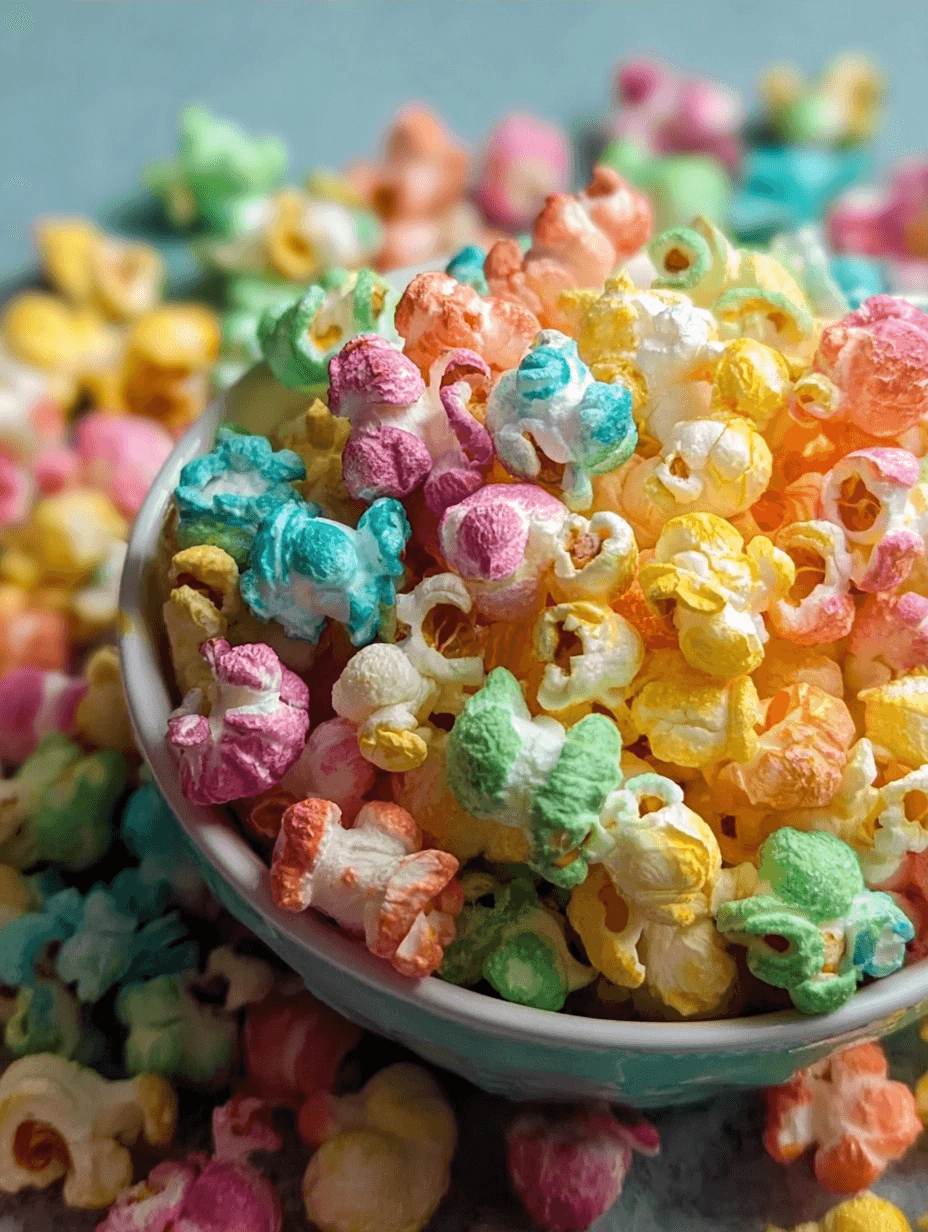 Rainbow Popcorn Recipe: A Colorful Snack Delight 2 Rainbow Popcorn Recipe: A Colorful Snack Delight