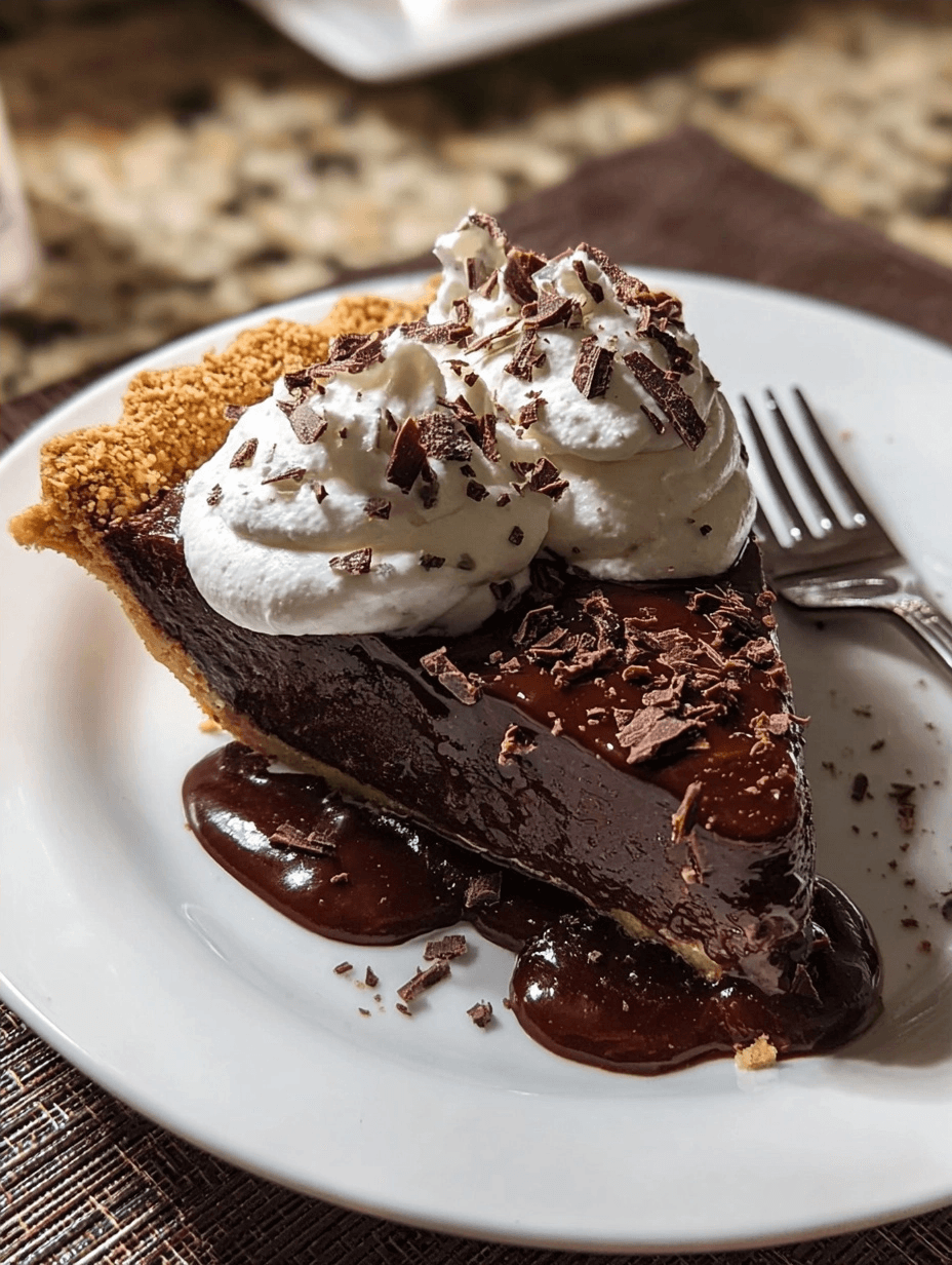 Chocolate Pudding Pie Made Easy 2 Chocolate Pudding Pie Made Easy