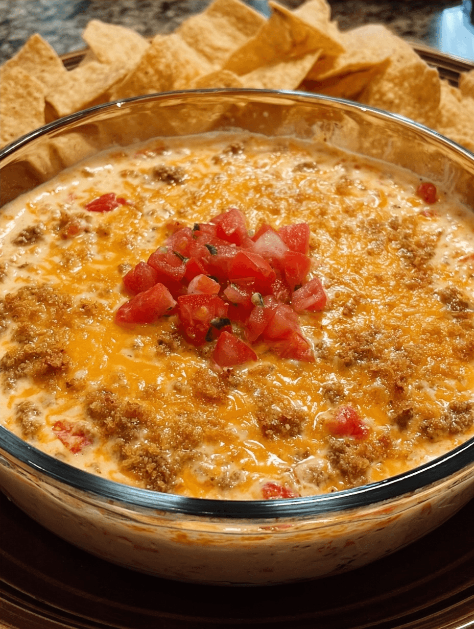 Crispy Topped Rotel Dip Recipe