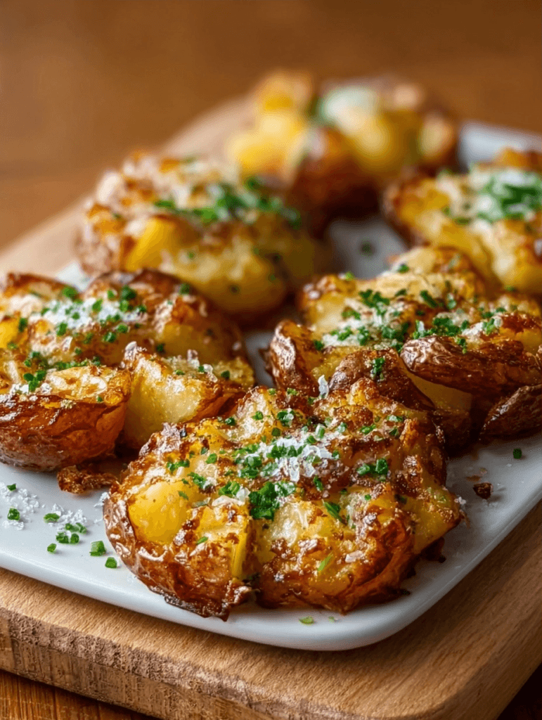 Crispy Smashed Potatoes: A Crispy Comfort Staple