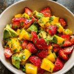 Avocado Strawberry Mango Salsa: Sweet and Spicy Twist