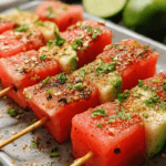 Watermelon Tajin Skewers: A Sweet and Tangy Summer Treat 3 Watermelon Tajin Skewers: A Sweet and Tangy Summer Treat