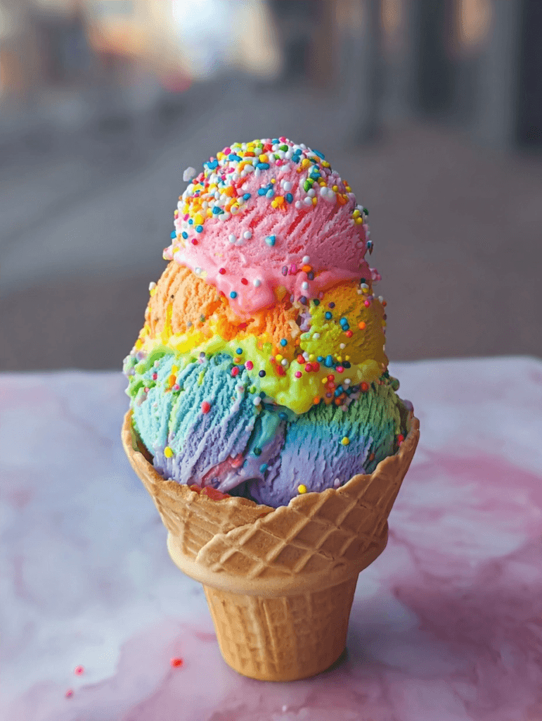 Rainbow Ice Cream: A Colorful Treat for All Occasions