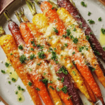 Parmesan Roasted Rainbow Carrots 3 Parmesan Roasted Rainbow Carrots