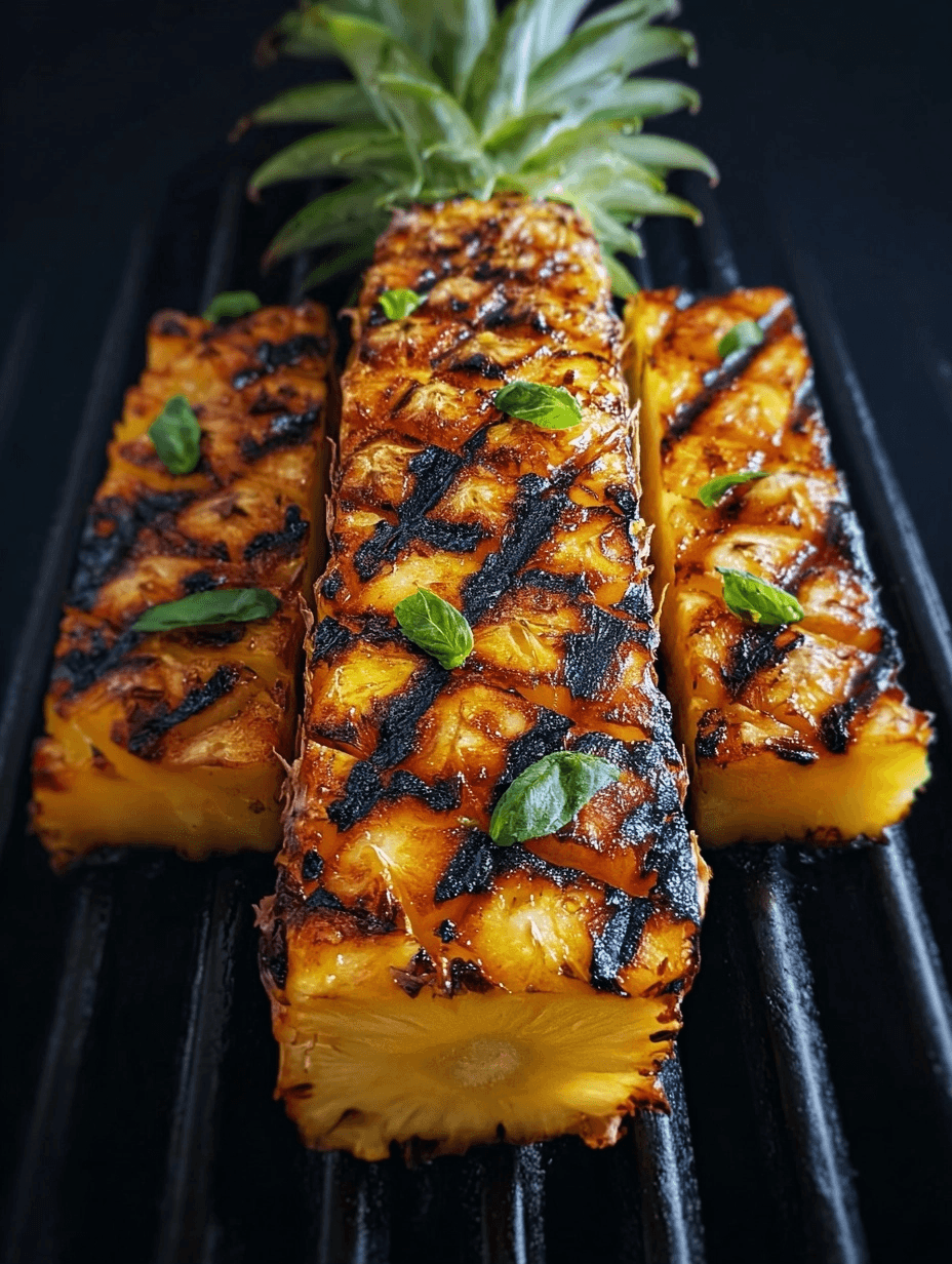 Grilled Pineapple: A Tropical Treat for Your Taste Buds 2 Grilled Pineapple: A Tropical Treat for Your Taste Buds