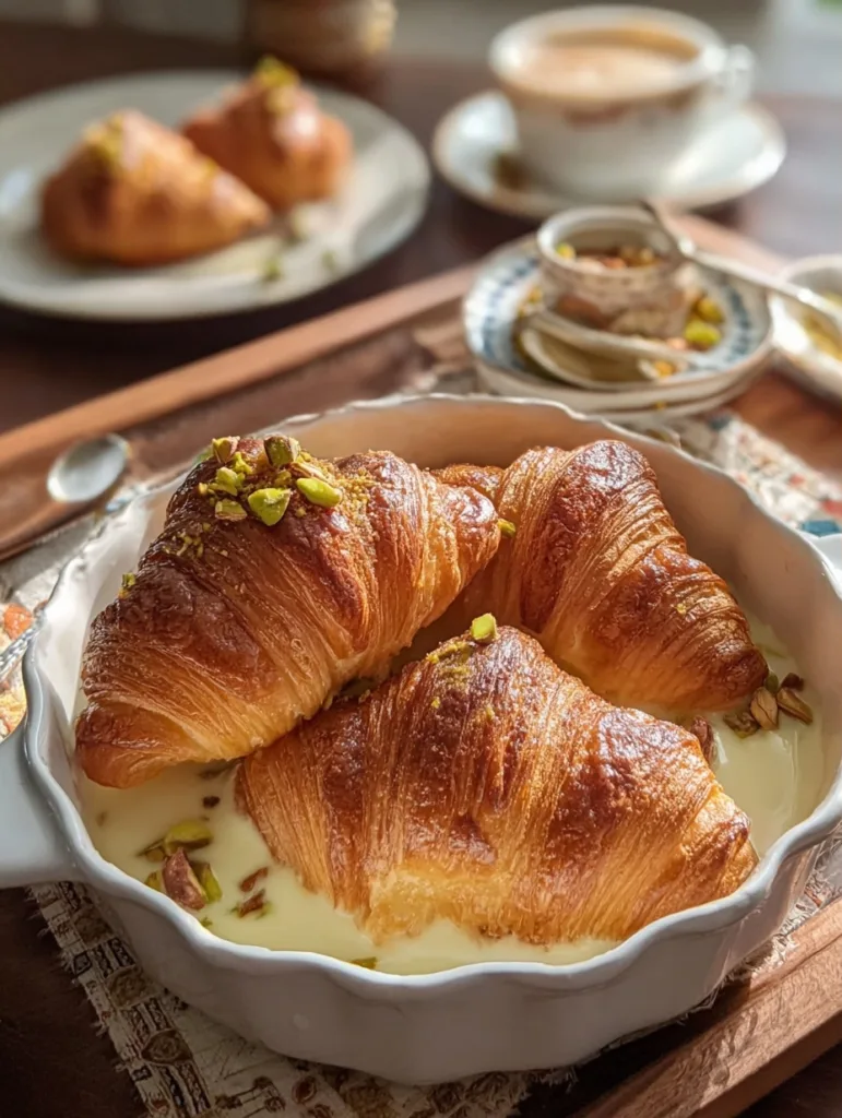 Om Ali with Mini Croissants: A Modern Comfort Dessert