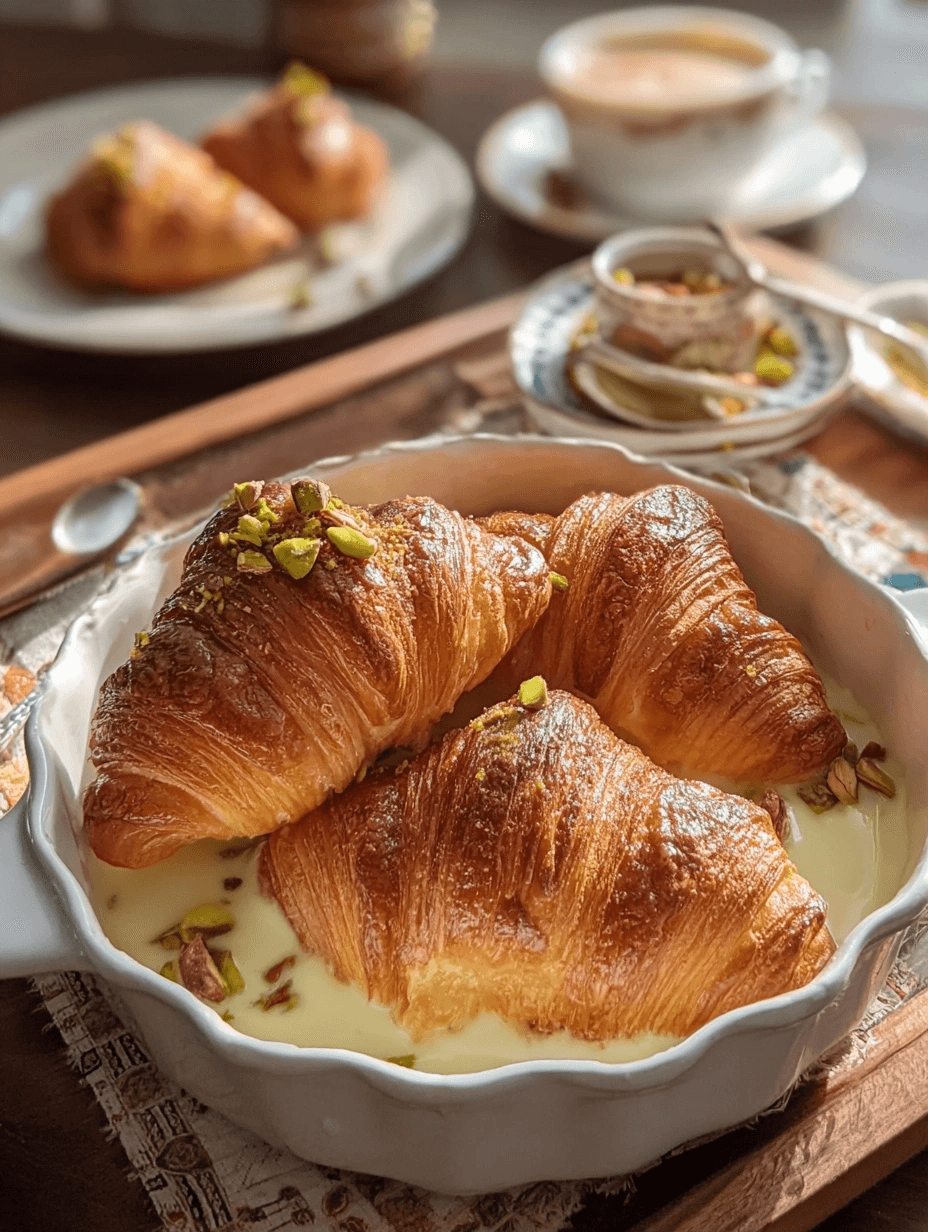 Om Ali with Mini Croissants: A Modern Comfort Dessert
