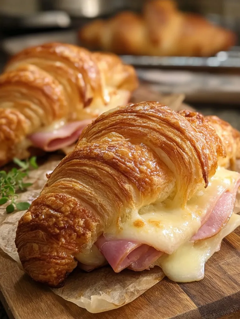 Baked Ham and Cheese Croissants for Any Occasion