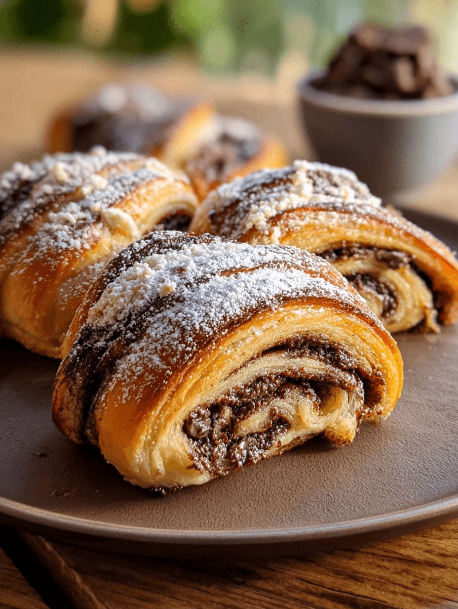 Chocolate Babka Rugelach: A Decadent Twist
